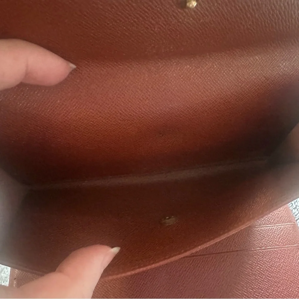Louis Vuitton Sarah Long Wallet Classic Monogram_12